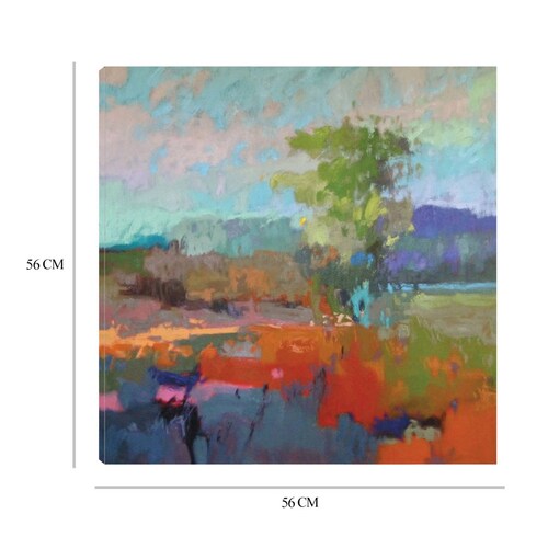 Cuadro Decorativo | Campo de color XII | Jane Schmidt | 56X56 Cm | Arte Abstracto | Impresión en Lienzo | Fine Art TJ