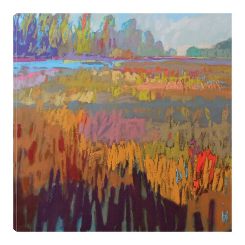 Cuadro Decorativo | Campo de color XXII | Jane Schmidt | 56X56 Cm | Arte Abstracto | Impresión en Lienzo | Fine Art TJ