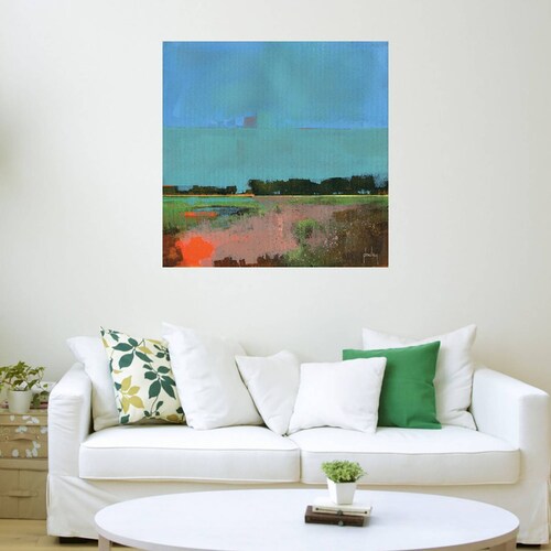 Cuadro Decorativo | Cielo vacío | Paul Bailey | 82X82 Cm | Arte Paisaje | Impresión en Lienzo | Fine Art TJ