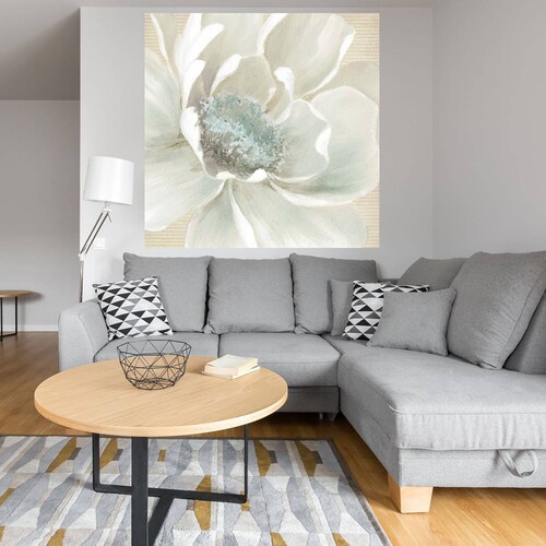 Cuadro Decorativo | Flores de Invierno I | Carol Robinson | 56X56 Cm | Arte Floral | Impresión en Lienzo | Fine Art TJ