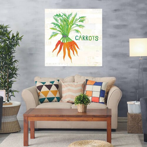 Cuadro Decorativo | Jardín de cocina IV V2 | Melissa Averinos | 56X56 Cm | Arte Frases | Impresión en Lienzo | Fine Art TJ