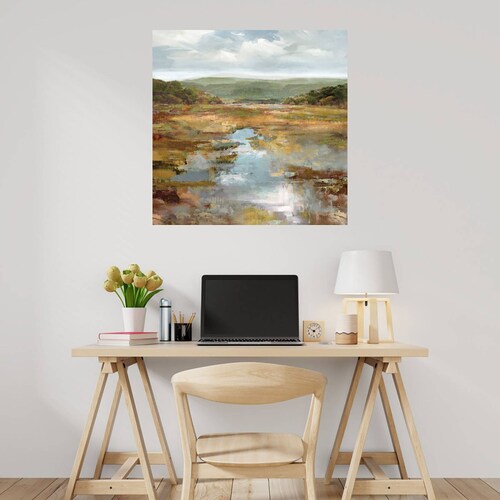 Cuadro Decorativo | Lodo en tu Ojo | Paul Duncan | 56X56 Cm | Arte Paisaje | Impresión en Lienzo | Fine Art TJ