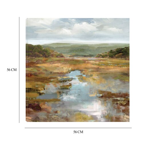 Cuadro Decorativo | Lodo en tu Ojo | Paul Duncan | 56X56 Cm | Arte Paisaje | Impresión en Lienzo | Fine Art TJ