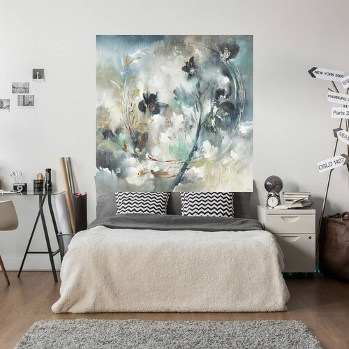 Cuadro Decorativo | Odisea Onyx | K. Nari | 94X94 Cm | Arte Abstracto | Impresión en Lienzo | Fine Art TJ