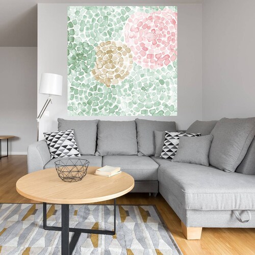 Cuadro Decorativo | Patron Boho IV | Dina June | 122X122 Cm | Arte Abstracto | Impresión en Lienzo | Fine Art TJ