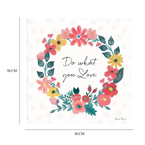 Cuadro Decorativo | Pétalos brillantes V | Farida Zaman | 56X56 Cm | Arte Frases | Impresión en Lienzo | Fine Art TJ