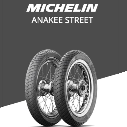 Llanta Michelin 100/90 - 18 M/C 56P ANAKEE STREET LEV  TL