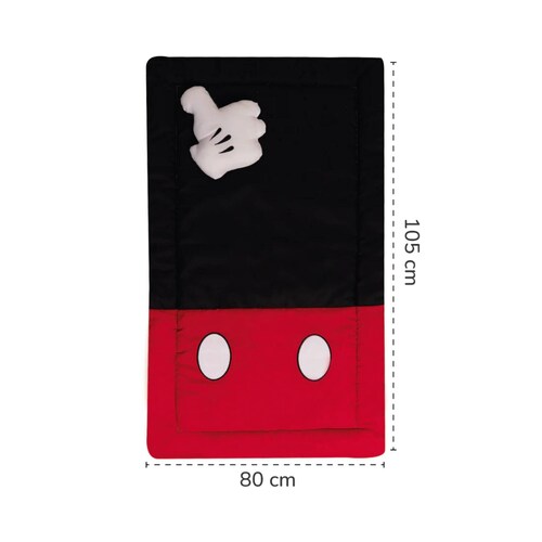 CHIQUI MUNDO Juego de edredón mini cuna Mickey Mouse