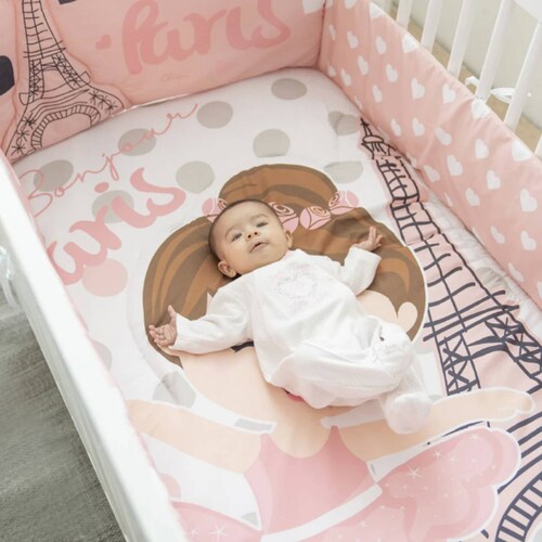 CHIQUI MUNDO Set de edredón Cuna Baby Paris