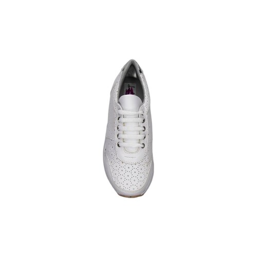 Tenis Mujer Simipiel Blanco Kiss Me   Manolo 189