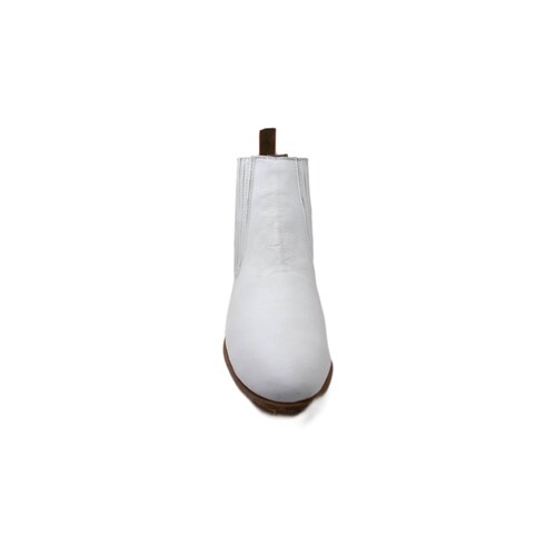 Botin Piel Blanco Tacon Cubano D Marco   Manolo 565 1 2