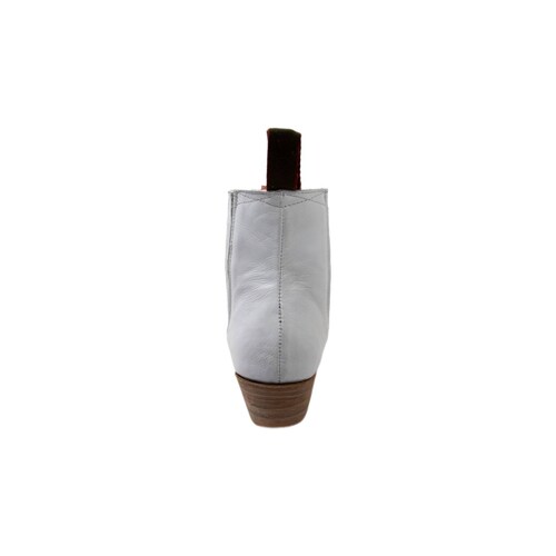 Botin Piel Blanco Tacon Cubano D Marco   Manolo 565 1 2