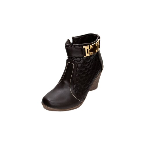 Botin Mujer Simipiel Café Gabo   Manolo 156 1 2