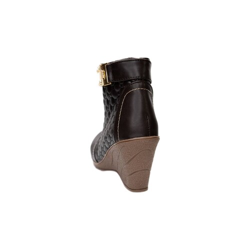 Botin Mujer Simipiel Café Gabo   Manolo 156 1 2