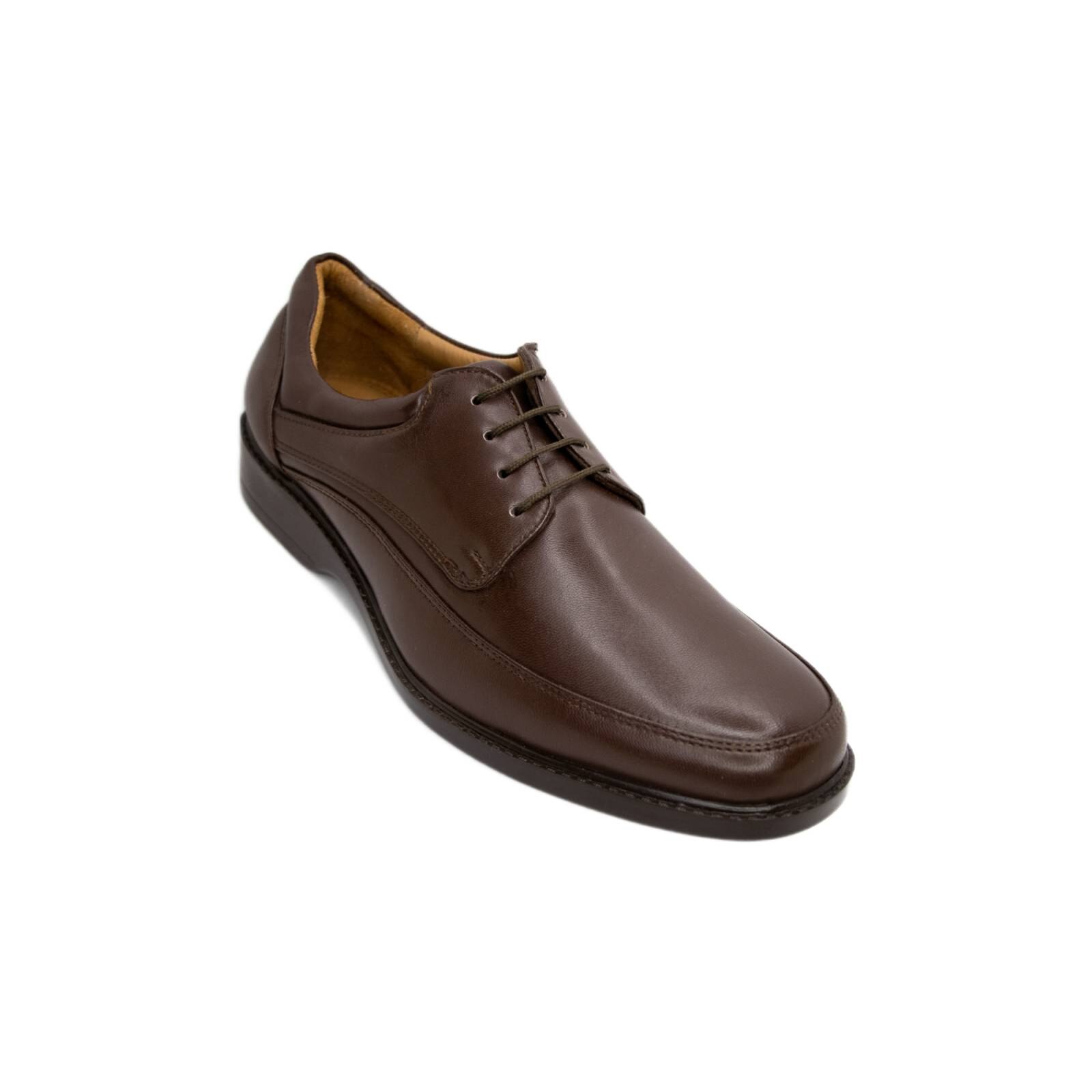 Zapato Hombre Piel Borrego Brandy Haussman Manolo 515 1 2
