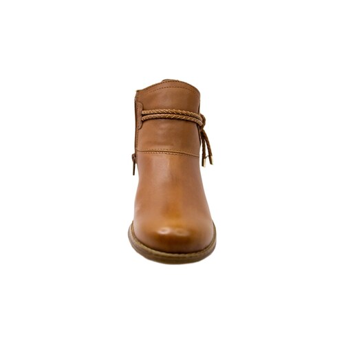 Botin Mujer Piel Cognac Verdetabaco   Manolo 214 1 2