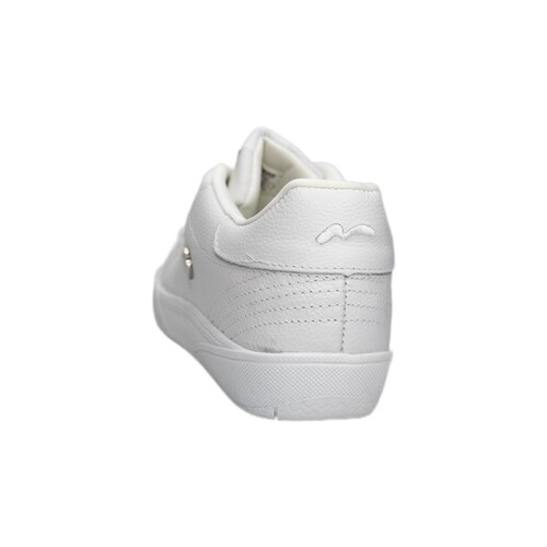 Tenis Escolar Piel Blanco Fisher Yonger   Manolo 85