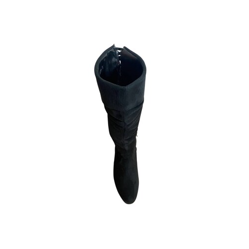 Bota Sin Tacón Nobuck Negro D Marco   Manolo 245X