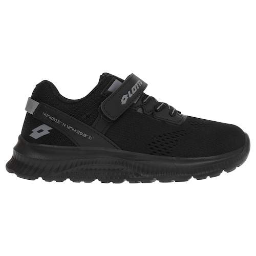 Tenis Lotto BUTTLER para niños, color Negro