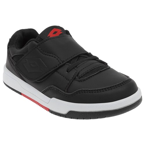 Tenis Lotto WINSTON para niños, color Negro