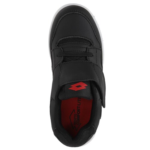 Tenis Lotto WINSTON para niños, color Negro