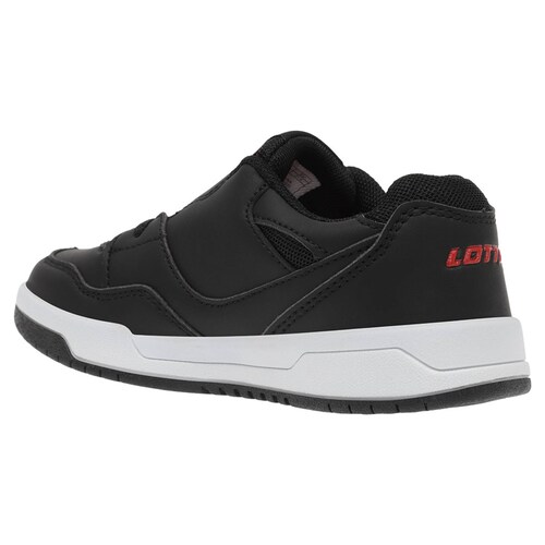 Tenis Lotto WINSTON para niños, color Negro