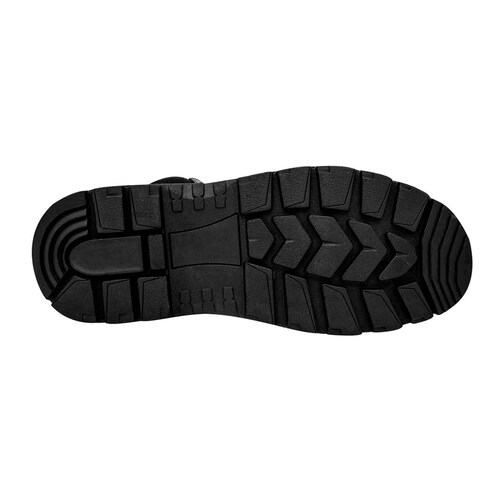 Botas Industriales Exterior Piel Color Negro