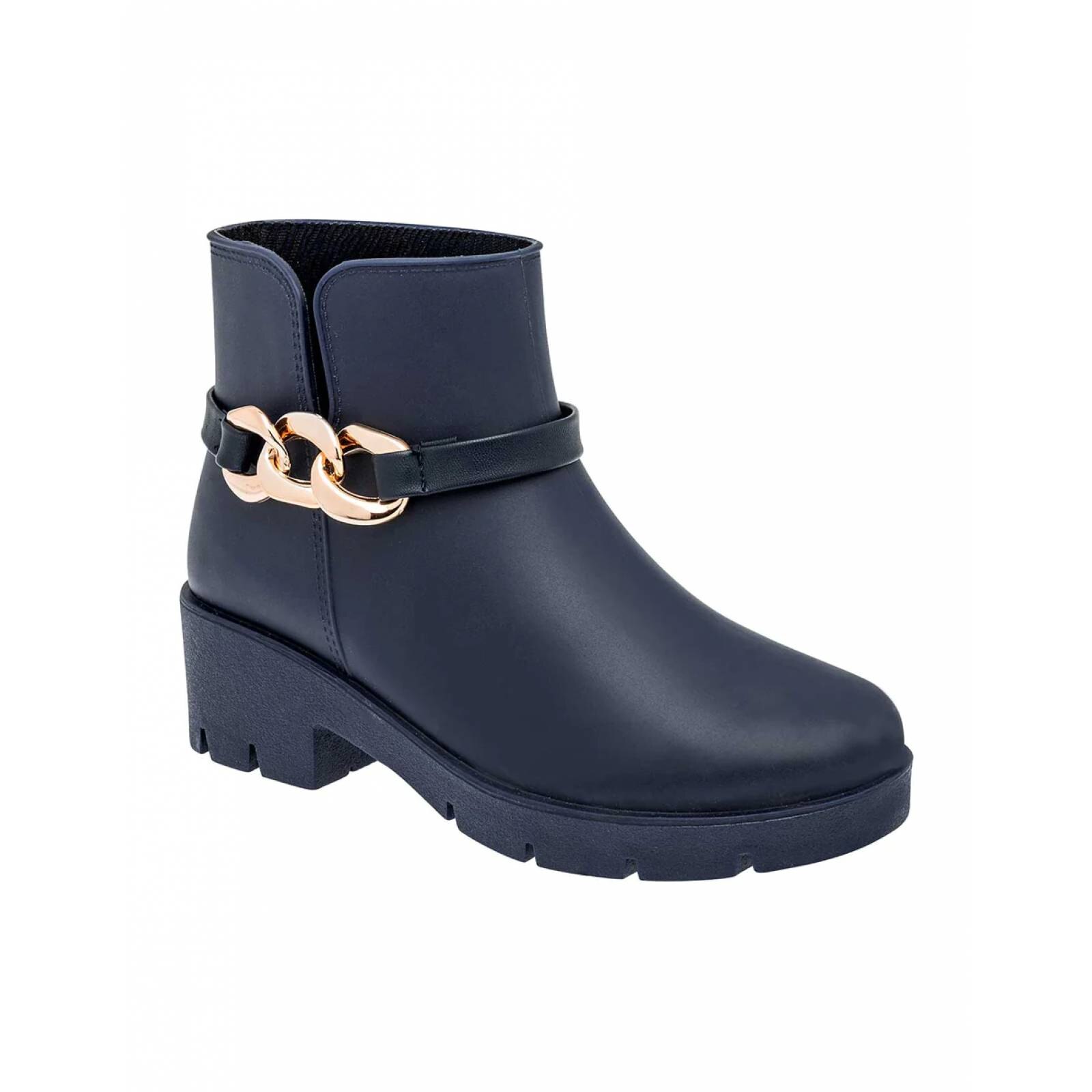 Botas de lluvia Exterior Sint tico Color Marino Para Mujer De RBBASICS