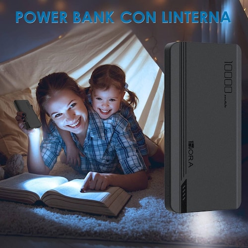 Batería Power Bank 1Hora Portátil 10000Mah.