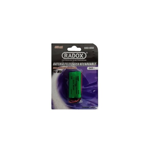 Bateria Telefonica Recargable Radox 660-650.