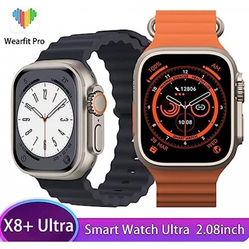 Reloj Smart Watch X8 Ultra Carga Inalambrica Y Contra El Agua.