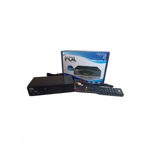 Decodificador Dvd-1416 Entrada Usb 2 Conexiones De Antena Y Entrada Coaxial.