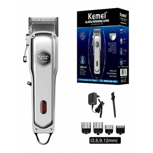 Maquina De Cortar Cabello Kemei Km-1996.
