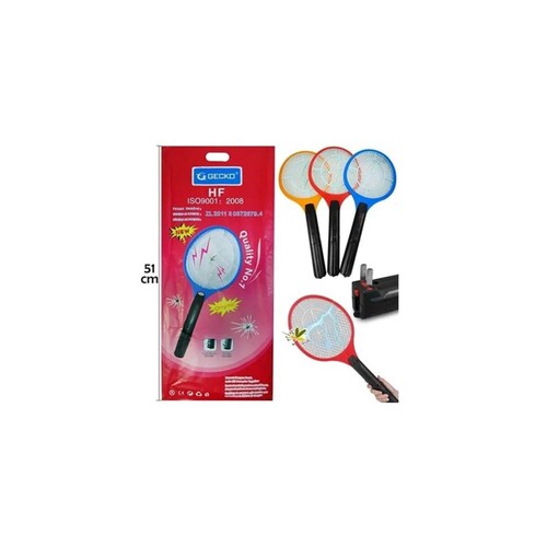 Raqueta Mata Moscas Y Mosquitos Recargable.