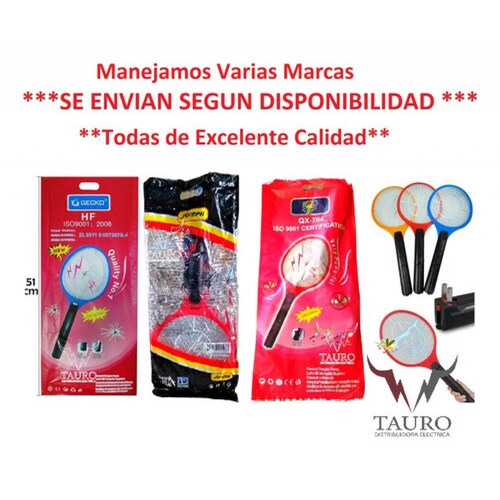 Raqueta Mata Moscas Y Mosquitos Recargable.