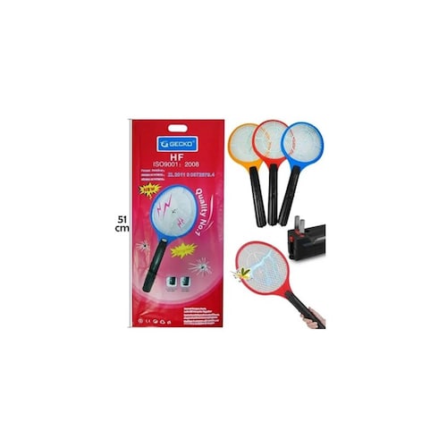 Raqueta Mata Moscas Y Mosquitos Recargable.
