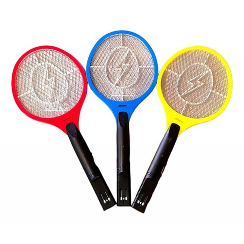 Raqueta Mata Moscas Y Mosquitos Recargable.