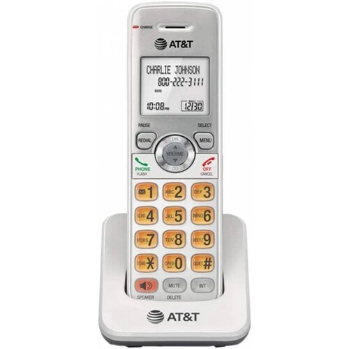 Telefono Inalambrico De Casa 3Pzas El52306 At&T Color Blanco Identificador De Llamadas.
