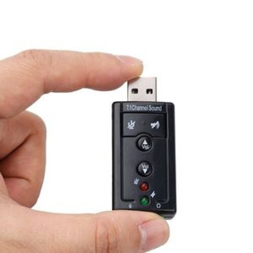 Tarjeta Sonido Usb Audio 7.1 Canales 3D Virtual (138) Sound .02.
