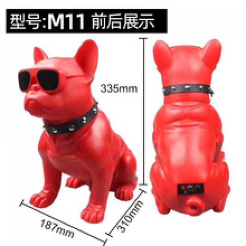 Bocina Perro Bulldog 3".