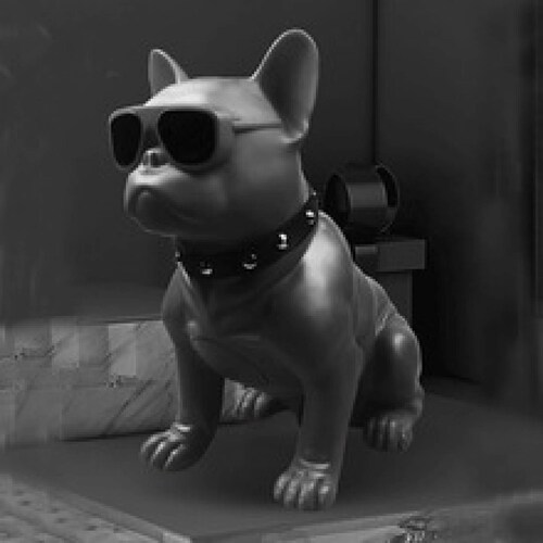 Bocina Perro Bulldog 3".