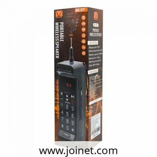 Bocina Fm Bluetooth En Forma De Teléfono Retro.
