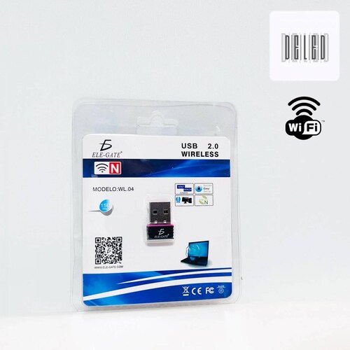 Tarjeta Red Inalambrica Wifi Usb Nano Wl.04.
