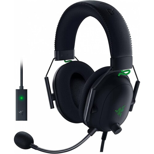 Razer Razer BlackShark V2 - Headset Multi plataforma con Tarjeta de Sonido Negro StandardWindows Vista; Windows XP; Mac; Linux.