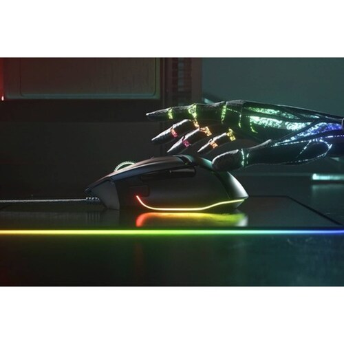 Mouse gamer de juego inalámbrico recargable Razer Basilisk X Hyperspeed negro