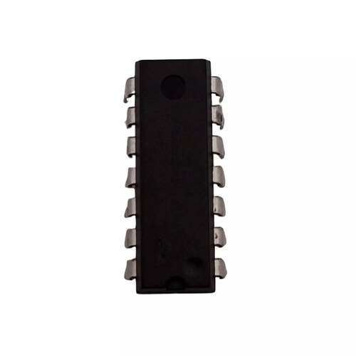 Circuito Integrado 74LS48 TTL Decodificador/Driver BCD a 7 Segmentos Cátodo Común.