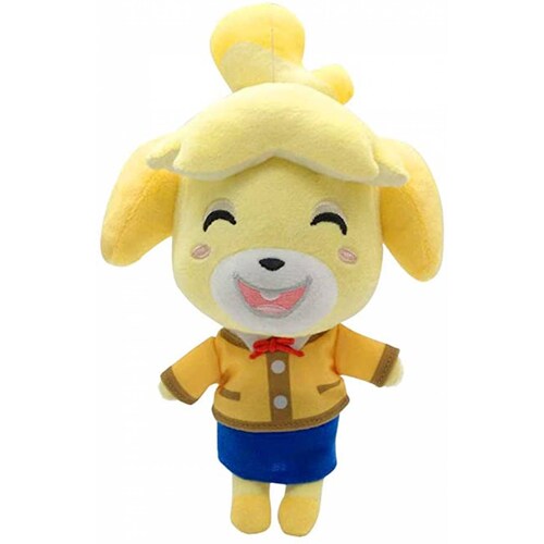 Peluche Animal Crossing Nintendo Canela / Isabelle Con Traje 20 cm