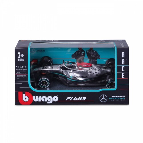 Carro a escala F1 Mercedes George Russell #63 Formula 1