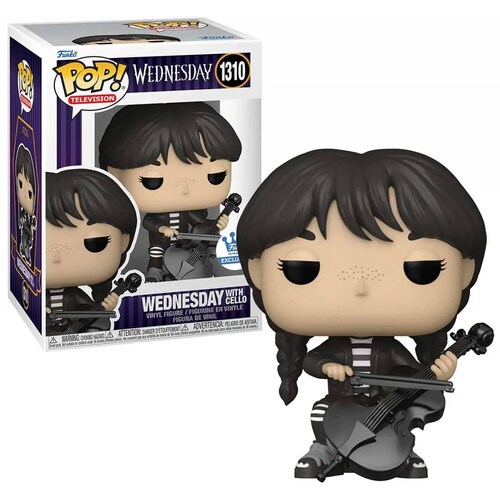 Funko Pop Merlina Wednesday Addams con Cello #1310