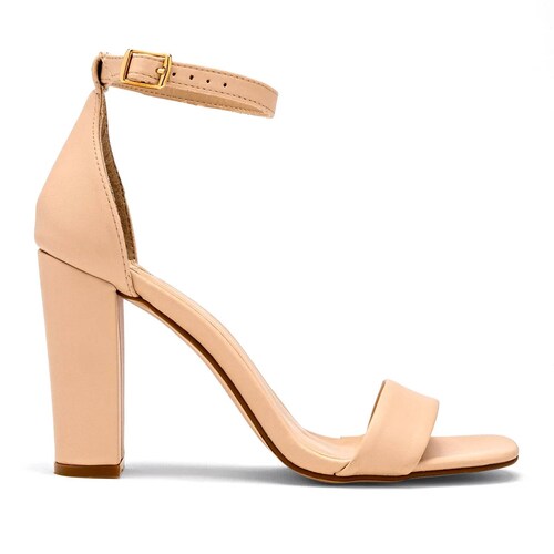ZAPATILLA DE PULSERA Para Mujer Lady paulina 22615, Color Beige -1 V7